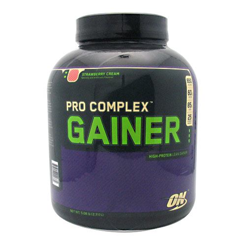 PRO COMPLEX GAINER Strawberry 5.08 Lbs By Optimum Nutrition