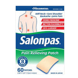 Salonpas, Salonpas Pain Relieving Patch, 60 Count