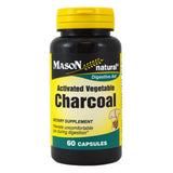Activated Vegetable Charcoal 60 Caps By Mason