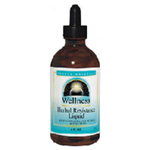 Wellness Herbal Resistance Liquid 4 Fl Oz By Source Naturals