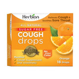 Cough Drops Sugar Free Orange 18 Lozenges By Herbion