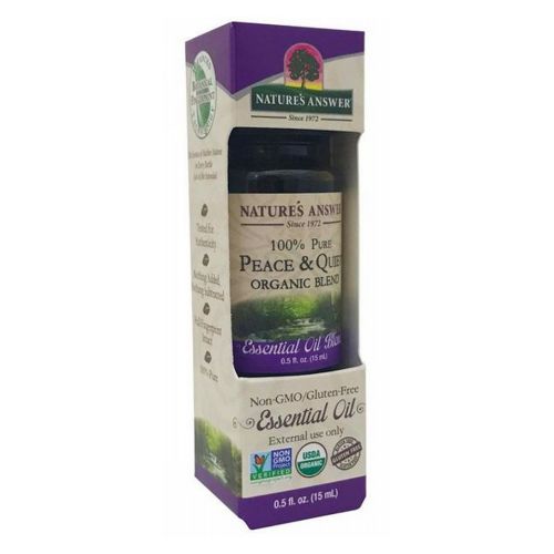 Organic Essential Oil Peace & Calming 0.5 oz By Nature's Answer