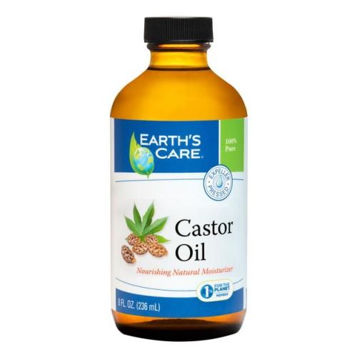 Castor Oil 8 oz By Earth's Care