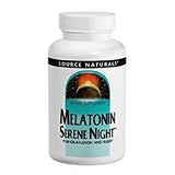 Melatonin Serene Night 60 Tabs By Source Naturals