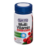 Multi Vitamins for Adults Raspberry 60 Count By Yum-V's