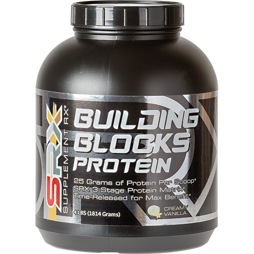 Building Blocks Protein Vanilla 4 lbs By Supplement RX