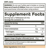 Dynamic Health Laboratories, Ginger Juice Certified Organic, 16 oz