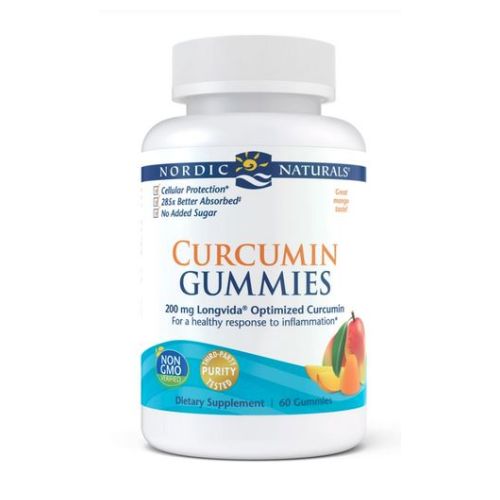 Curcumin Gummies 60 Count by Nordic Naturals