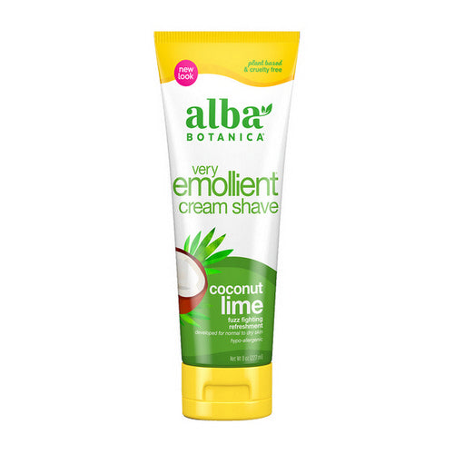 Alba Botanica, Cream Shave, Coconut Lime Original Formula 8 Oz