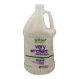Alba Botanica, Body Lotion Very Emollient Unscented, 1 Gal