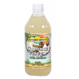 Coconut Vinegar with Mother Certified Organic 16oz By Dynamic Health Laboratories