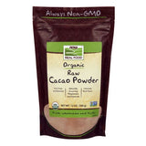 Now Foods, Organic & Raw Cacao Powder, 12 Oz