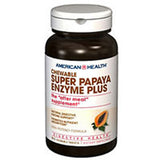 American Health, Super Papaya Enzyme Plus, 90 Chewable Wafers
