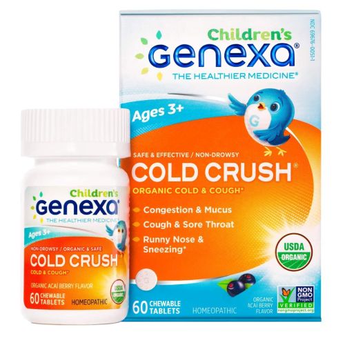 Organic Cold Crush Children 60 Tabs By Genexa