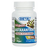Deva Vegan Vitamins, Astaxanthin, 12 mg, 30 Veg Caps