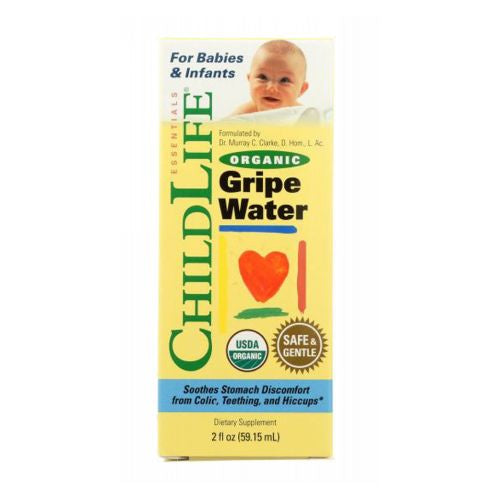 Organic Gripe Water 2 Oz By Child Life Essentials