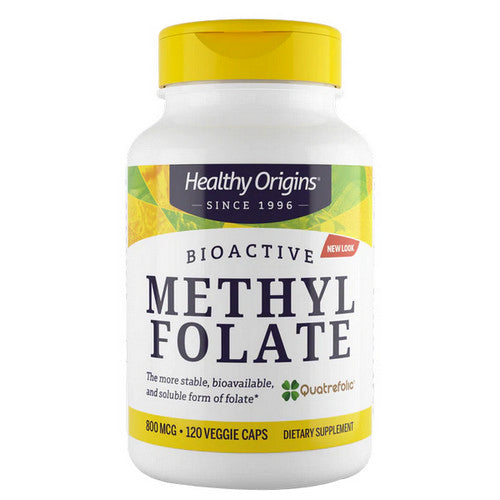 Healthy Origins, Methyl Folate, 800 mcg, 120 Veg Caps