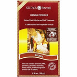 Henna Powder Brown 1.7 Oz By Surya Brasil
