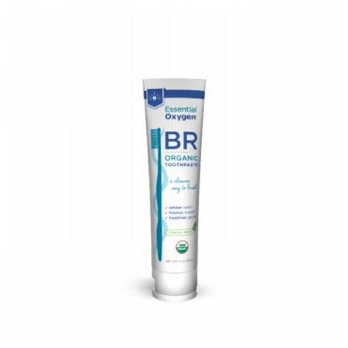 BR Organic Toothpaste Mint 4 Oz By Essential Oxygen