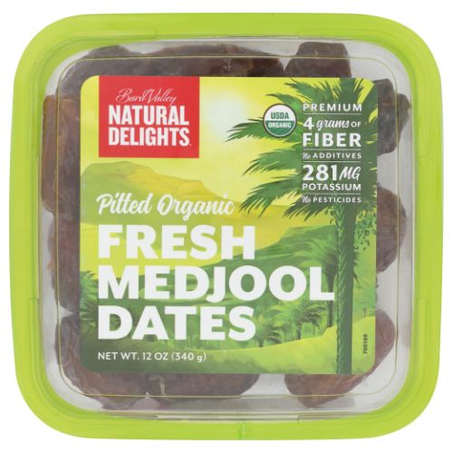 Natural Delights, Pitted Medjool Dates, 12 Oz