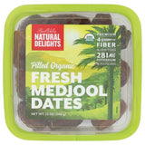 Natural Delights, Pitted Medjool Dates, 12 Oz(Case Of 12)