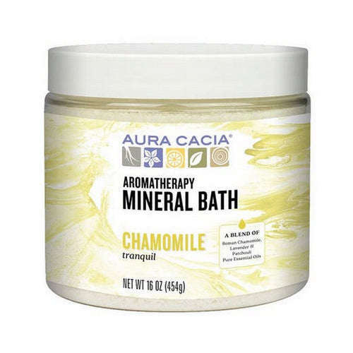 Mineral Bath Tranquil Chamomile, 16 Oz By Aura Cacia