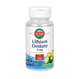 Kal, Lithium Orotate Lemon Lime, 90 Count