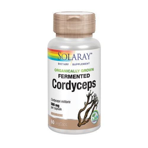 Solaray, Fermented Cordyceps, 60 Veg Caps