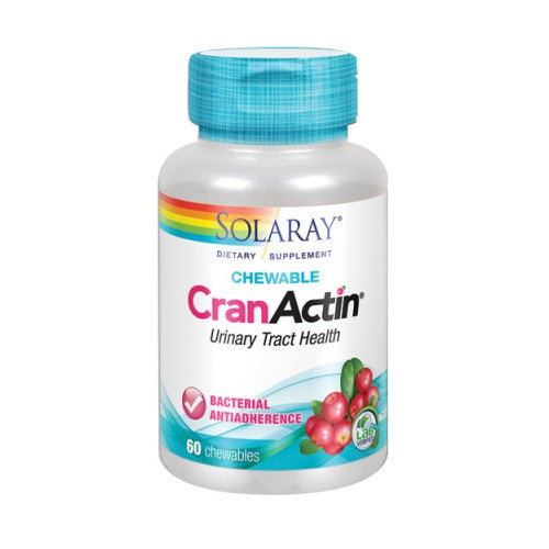 Solaray, CranActin Chewable, 200 mg, 60 Chews, Berry