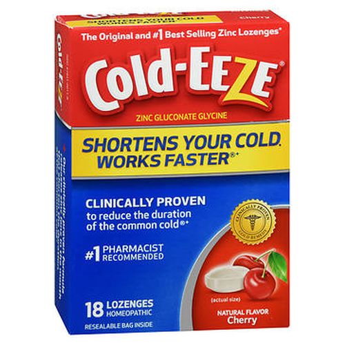 Cold-Eeze Lozenges Natural Cherry Flavor 18 Count By Kendall