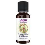 Now Foods, Peace-Love & Flowers Essential Oil Blend, 30ml, 1 Oz