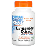 Doctors Best, Cinnamon Extract with CinSulin, 500 mg, 120 Veg Caps