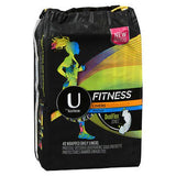 U by Kotex Fitness Regular Liners 40 Count By Huggies
