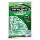 D.O.C. Sword Floss Disposable Floss Picks Mint 50 Each By Dentemp
