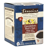 Teeccino, Oganic Dandelion Red Chia, 10 Bag