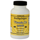 Healthy Origins, Vegetarian Vitamin-D3, 5000 IU, 360 Softgels