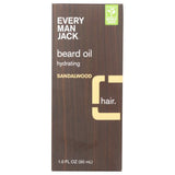 Every Man Jack, Beard Oil Sandalwood, 1 Oz