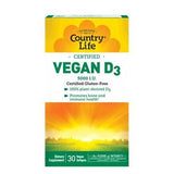 Country Life Vegan D3 5000 Iu - 60 Veg Softgels 