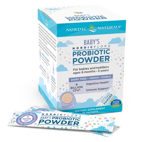 Baby's Nordic Flora Probiotic Powder Unflavored 30 Packets by Nordic Naturals