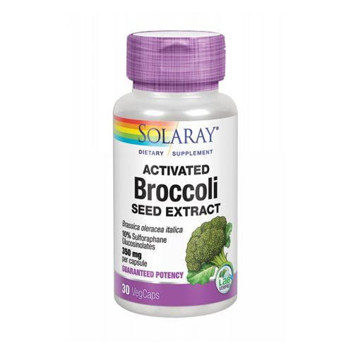 Solaray, Activated Broccoli Seed Extract, 30 Veg Caps