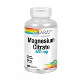 Solaray, Magnesium Citrate, 400 mg, 180 Veg Caps