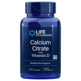 Life Extension, Calcium Citrate W/Vitamin D, 200 Veg Caps