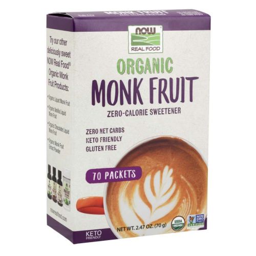 Now Foods, Organic Monk Fruit, 1-to-1 Sugar Replacement 1 LB