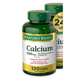 Nature's Bounty, Calcium  + D, 1200 mg, 12 X (120 Softgels + 120 Softgels)