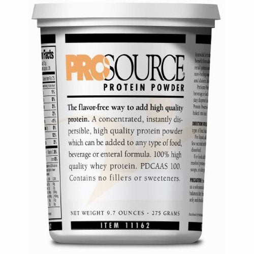 Protein Supplement ProSource Unflavored 9.7 oz. Tub Powder Count of 1 By Prosource