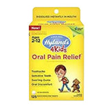 Hylands, 4 Kids Oral Pain Relief, 125 Tabs