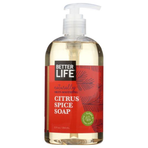 Better Life, Liquid Hand Soap Holiday, 12 Oz (Case of 6)