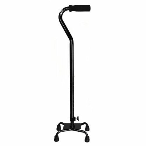 McKesson, Small Base Quad Cane McKesson Steel 30 to 39 Inch Height Black, Count of 4