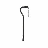 Offset Cane McKesson Steel 29-3/4 to 37-3/4 Inch Height Black Count of 6 By McKesson