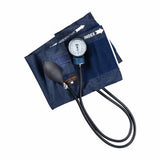 Mabis Healthcare, Aneroid Sphygmomanometer with Cuff Precision  2-Tubes Pocket Size Hand Held Adult Size, Count of 1